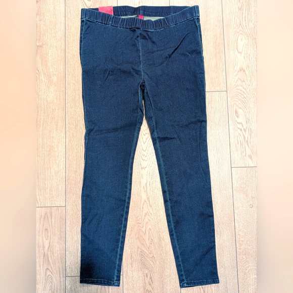 🆕 Pure Energy Jeans Plus Size 1 1X Denim Pull On High Rise Jegging Skinny NWT - Picture 1 of 3